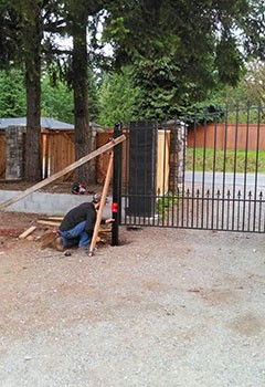 Iron Gate Installation In Plano